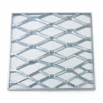 Galvanised Steel Expanded Metal Mesh  Bahri Thickness 1.7 mm Width 2.44  M Length 4 meter | Bait Al Tatawor Company
