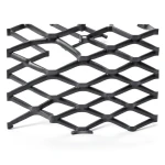 Bait Al Tatawor Hot Rolled Black Expanded Metal Mesh 2.7mm Thickness 2.44m Width 4m Length
