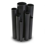 مواسير UPVC ضغط 15 بار قطر خارجي 89.1 مم سمك 6.6 مم لون اسود