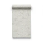 ورق جداري هندسي ايطالي 10 م×0.73 م لون بيج موديل Z90040