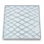 Galvanised Steel Expanded Metal Mesh  Bahri Thickness 1.5 mm Width 2.44  meter Length 5 meter | Bait Al Tatawor Company
