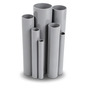 UPVC Pipes 48.1 mm Outside Diameter 1.80 mm Thickness Gray