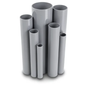 UPVC Pipes Schedule 80 Size 2 ½ inch Thickness 7.01 mm Gray