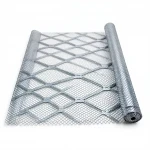 Galvanised Steel Expanded Metal Mesh  Bahri Thickness 1.2 mm Width 2.44  meter Length 6 meter | Bait Al Tatawor Company