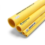 HDPE Pipes PE 80 Nominal Pressure 10 Bar Outside Diameter 315 mm Thickness 23.2 mm Yellow | NEPROPLAST