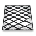Bait Al Tatawor Expanded Metal Mesh Hot Rolled Black Steel 1.8mm Thickness 2.44m Width 4m Length Bahri