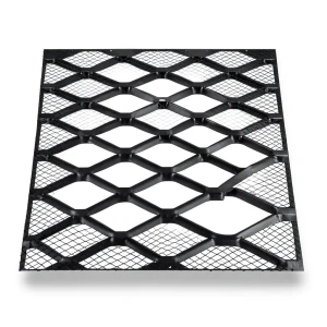 Bait Al Tatawor Expanded Metal Mesh Hot Rolled Black Steel 1.8mm Thickness 2.44m Width 4m Length Bahri