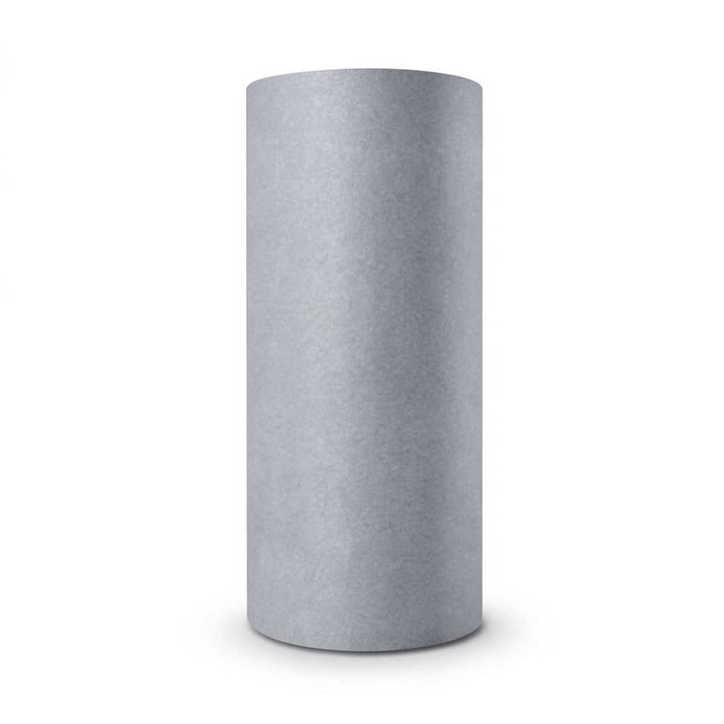 German Plain Wallpaper 10m x 0.53m Gray, Model 486902
