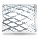 Galvanised Steel Expanded Metal Mesh  Bahri Thickness 4.8 mm Width 2.44  meter Length 1 meter | Bait Al Tatawor Company