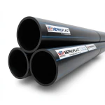 HDPE Pipes PE 80 Nominal Pressure 10 Bar Outside Diameter 140 mm Thickness 10.3 mm Black | NEPROPLAST