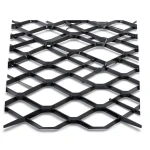 Hot Rolled Black Steel Expanded Metal Mesh Bahri 1.7 mm Thickness 5 m Length 2.44 m Width