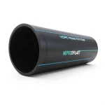 HDPE Pipes PE 80 Nominal Pressure 10 Bar Outside Diameter 160 mm Thickness 11.8 mm Black | NEPROPLAST