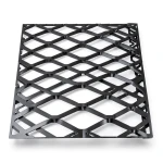 Hot Rolled Black Steel Expanded Metal Mesh Bahri 1.8 mm Thickness 2.44 m Width 5 m Length