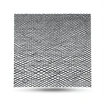 Hot Rolled Black Steel Expanded Metal Mesh Bahri 1.7 mm Thickness 5 m Length 2.44 m Width