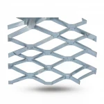 Galvanised Steel Expanded Metal Mesh  Bahri Thickness 1.8 mm Width 2.44  meter Length 7 meter | Bait Al Tatawor Company