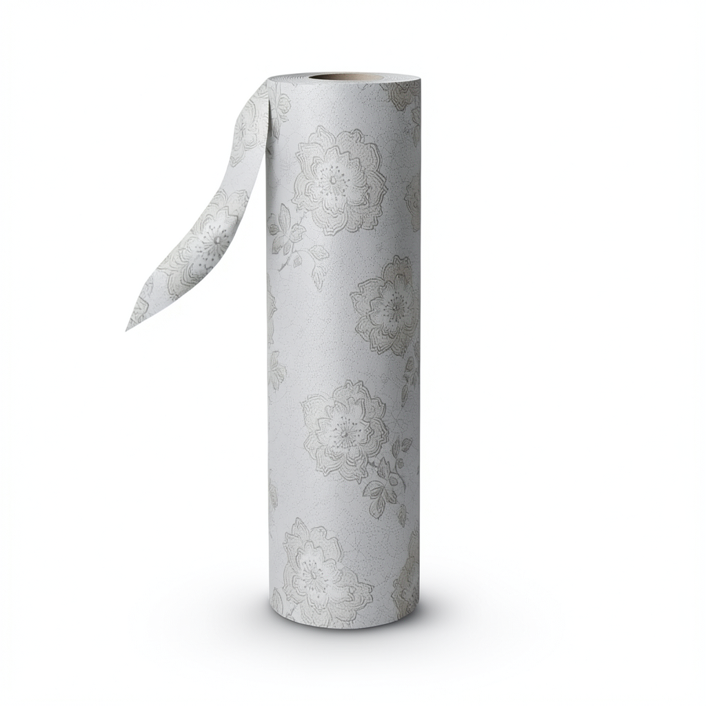 Italian Wall Decoration Pale Grey, 10 m Length, 0.53 m Width