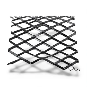 Hot Rolled Black Steel Expanded Metal Mesh Bahri 1.8 mm Thickness 2.44 m Width 5 m Length