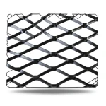 Hot Rolled Black Steel Expanded Metal Mesh Bahri 2 mm Thickness 6 m Length 2.44 m Width