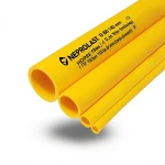 HDPE Pipes PE 80 10 Bar 140 mm OD 10.3 mm Thickness Yellow | NEPROPLAST