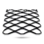 Bahri Hot Rolled Expanded Steel Mesh 2.3mm Black 2.44m x 6m by Bait Al Tatawor