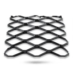 Bahri Hot Rolled Expanded Steel Mesh 2.3mm Black 2.44m x 6m by Bait Al Tatawor