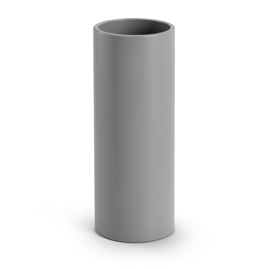 UPVC Pipes Schedule 80 Size 4 Inch Thickness 8.56 mm Gray