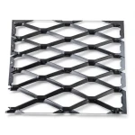 Hot Rolled Steel Expanded Metal Mesh Bahri 2.8 mm Thickness 2.44 m Width 6 m Length