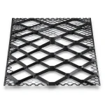 Hot Rolled Black Steel Expanded Metal Mesh Bahri 2.8 mm Thickness 2.44 m Width 5 m Length