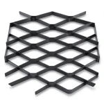 Hot Rolled Black Steel Expanded Metal Mesh Bahri 3 mm Thickness 2.44 m Width 5 m Length