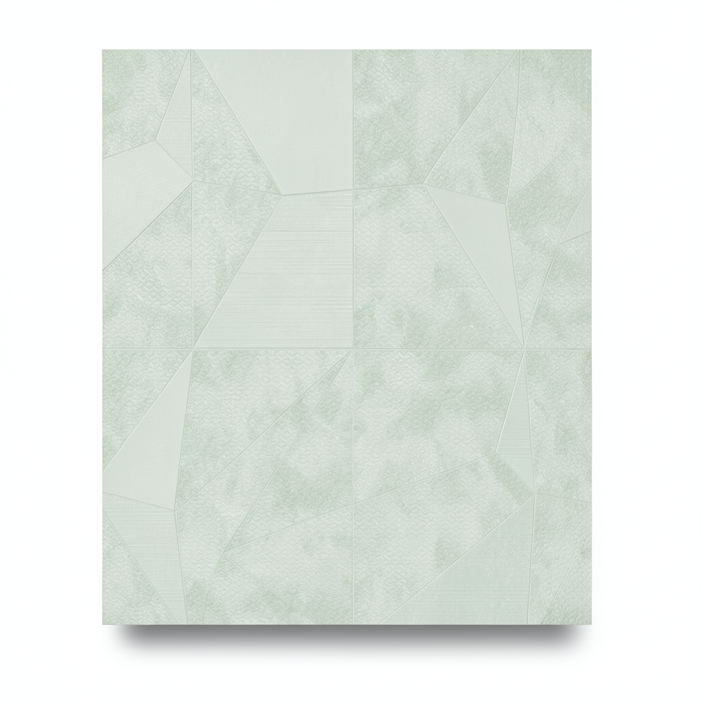 Italian Wallpaper 10m x 0.73m Pale Green, Model Z90037