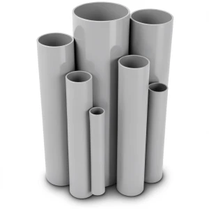 UPVC Pipes Nominal Pressure 6 Bar Outside Diameter 168 mm Thickness 4.5 mm Gray