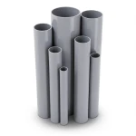مواسير UPVC قطر خارجي 60.5 مم سمك 2.2 مم لون رمادي
