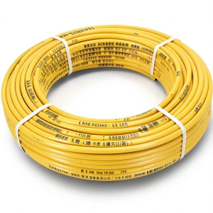 أنابيب HDPE PE 80 ضغط 6 بار قطر خارجي 75 مم سمك 3.5 مم لون أصفر | نيبروبلاست