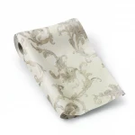 Italian classic wallpaper, size 10 m x 1.06 m, light beige color, model 56923  