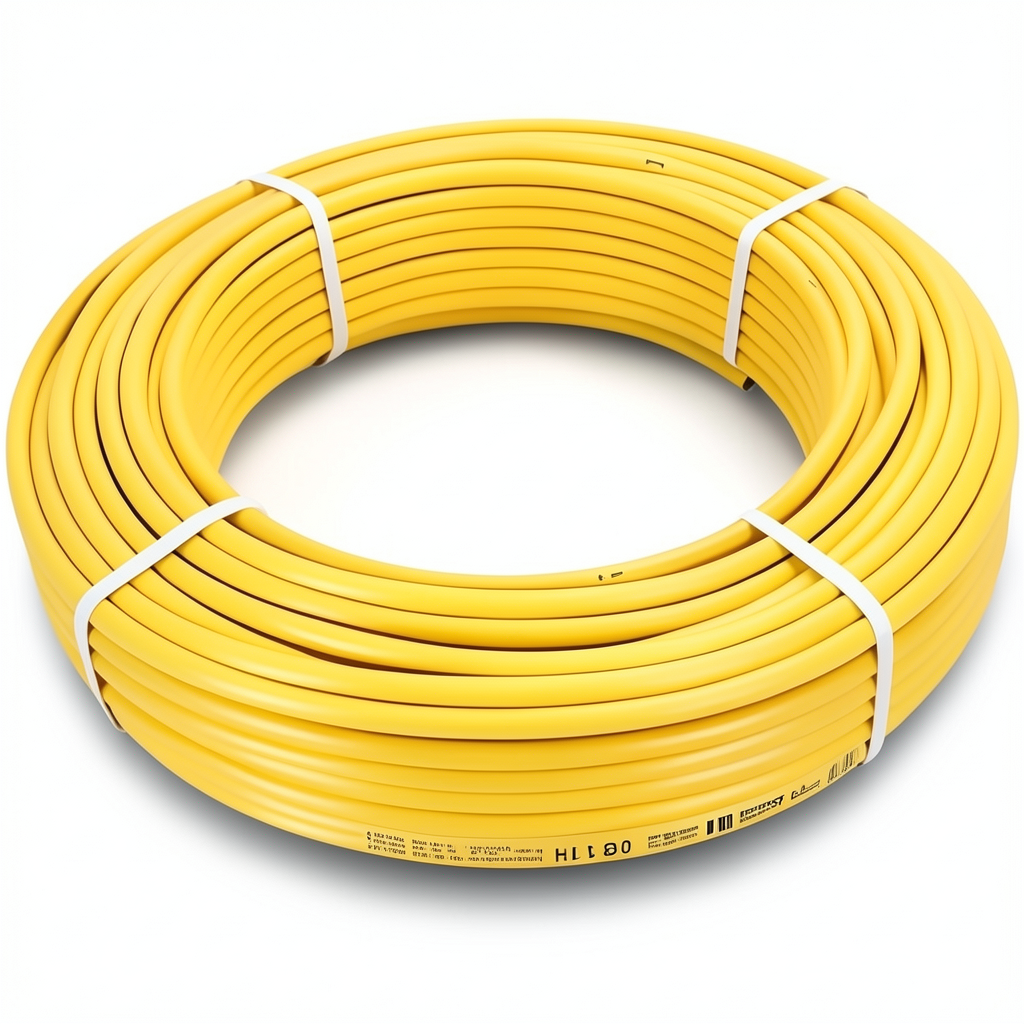 Neproplast HDPE Pipes PE 80 Pressure 6 Bar Outside Diameter 125 mm Thickness 5.7 mm Yellow | NEPROPLAST