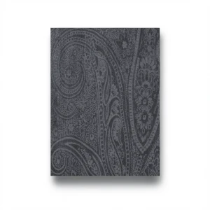 Italian Wallpaper Patterned Design Dark Gray, Size 10mx0.73m, Model 275028
