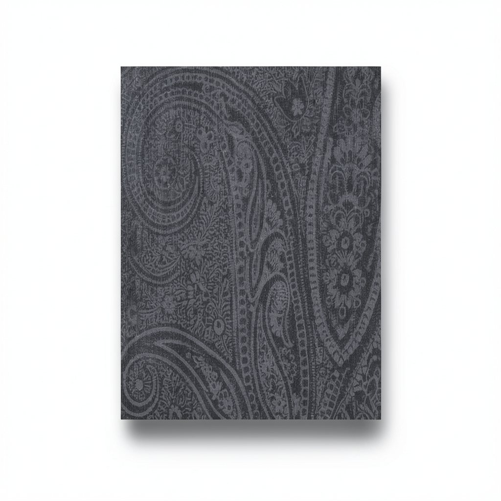 Italian Wallpaper Patterned Design Dark Gray, Size 10mx0.73m, Model 275028