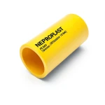HDPE Pipes PE 80 Pressure 10 Bar 280 mm Diameter 20.6 mm Thickness Yellow | NEPROPLAST