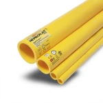 HDPE Pipes PE 80 Pressure 10 Bar Diameter 400 mm Thickness 29.4 mm Yellow | NEPROPLAST