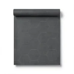 Italian Geometric Wallpaper 10m x 0.73m Dark Gray, Model Z90043