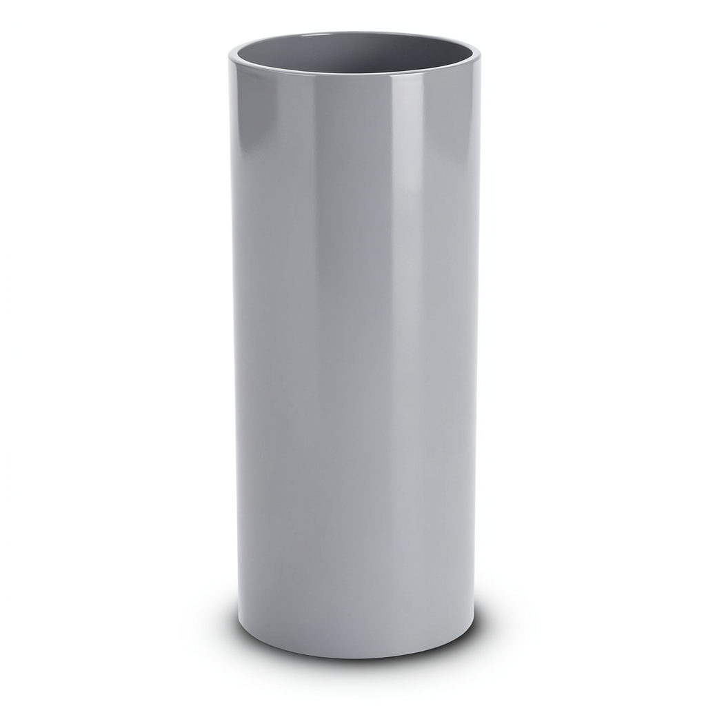 مواسير UPVC جدول 80 مقاس 3 إنش سمك 7.62 مم لون رمادي