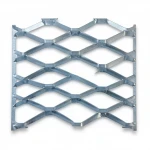 Galvanised Steel Expanded Metal Mesh  Bahri Thickness 1.7 mm Width 2.44  meter Length 7 M | Bait Al Tatawor Company