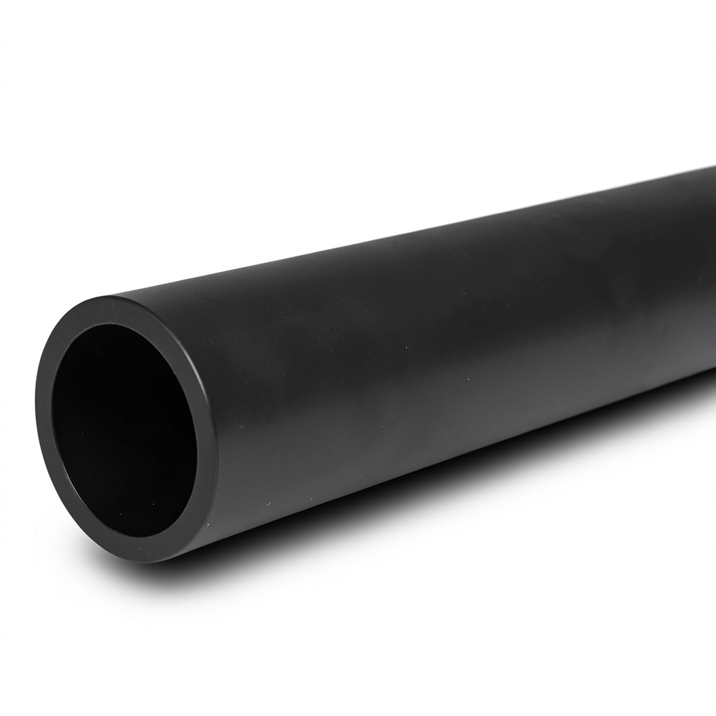 أنابيب HDPE ضغط 4 بار PE 80 قطر خارجي 200 مم SDR 41 لون أسود