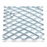 Galvanised Steel Expanded Metal Mesh  Bahri Thickness 4.8 mm Width 2.44  M Length 2 M | Bait Al Tatawor Company