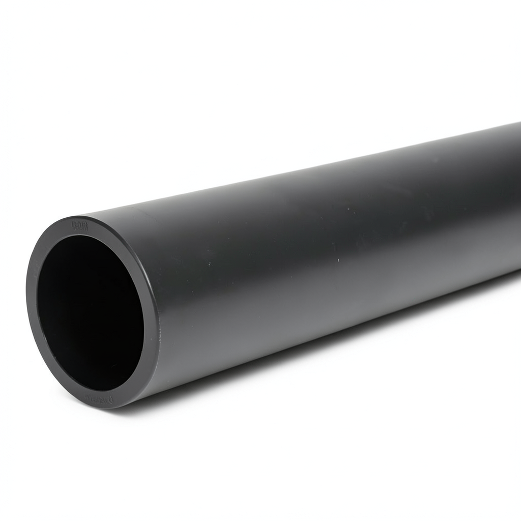 مواسير بلاستيك HDPE ضغط 4 بار PE 80 قطر خارجي 280 مم SDR 41 لون أسود