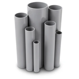 UPVC Pipes Nominal Pressure 15 Bar Outside Diameter 140.4 mm Thickness 10.4 mm Gray