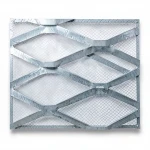 Galvanised Steel Expanded Metal Mesh  Bahri Thickness 2.8 mm Width 2.44  meter Length 2 meter | Bait Al Tatawor Company