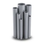 مواسير UPVC قطر خارجي 60.2 مم سمك 1.8 مم لون رمادي