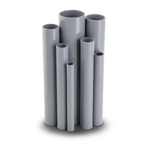 مواسير UPVC قطر خارجي 60.2 مم سمك 1.8 مم لون رمادي