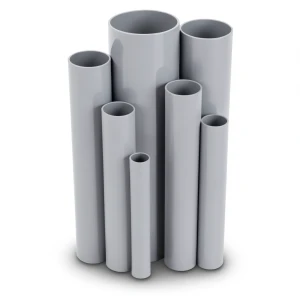 UPVC Pipes Outside Diameter 60.5 mm Thickness 2.2 mm Gray